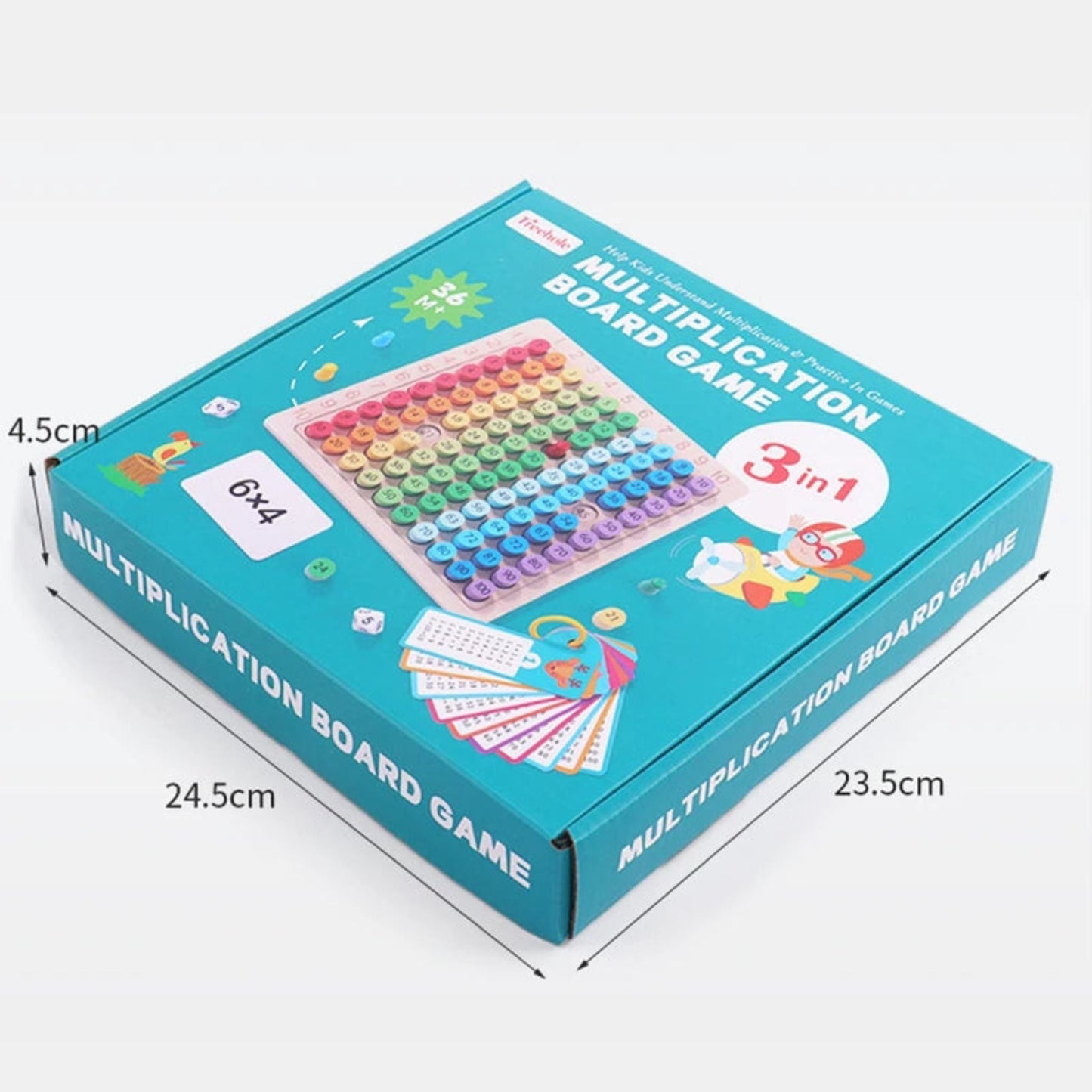Montessori-Brettspiel zur Multiplikation