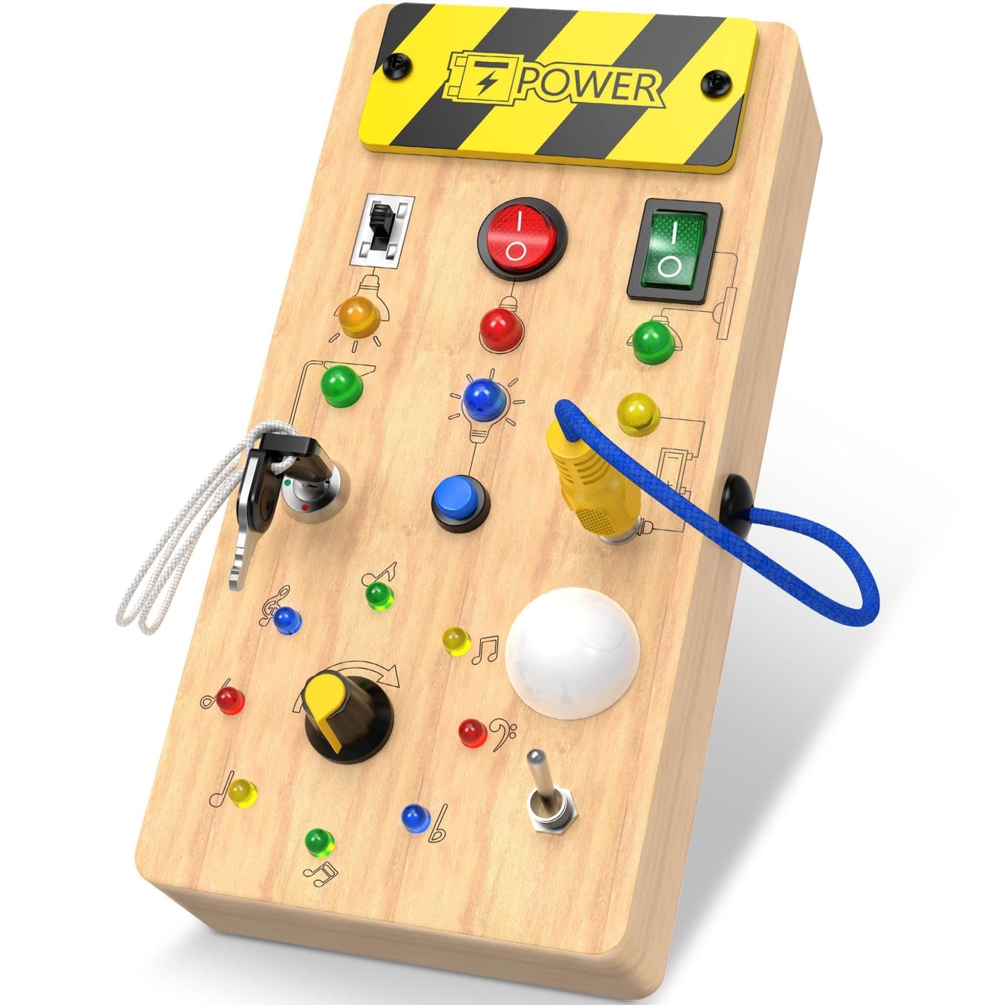 Montessori Holzschaltbrett