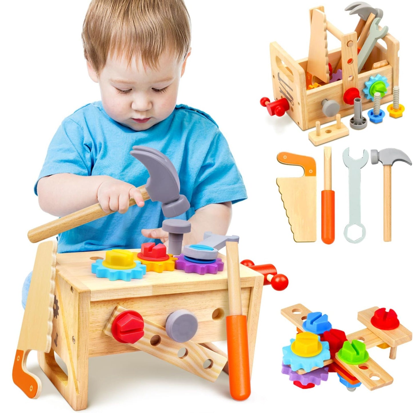 Montessori-Holzspielzeug