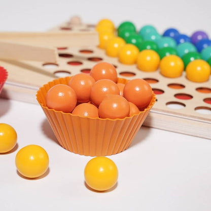 Regenbogenperlen Montessori