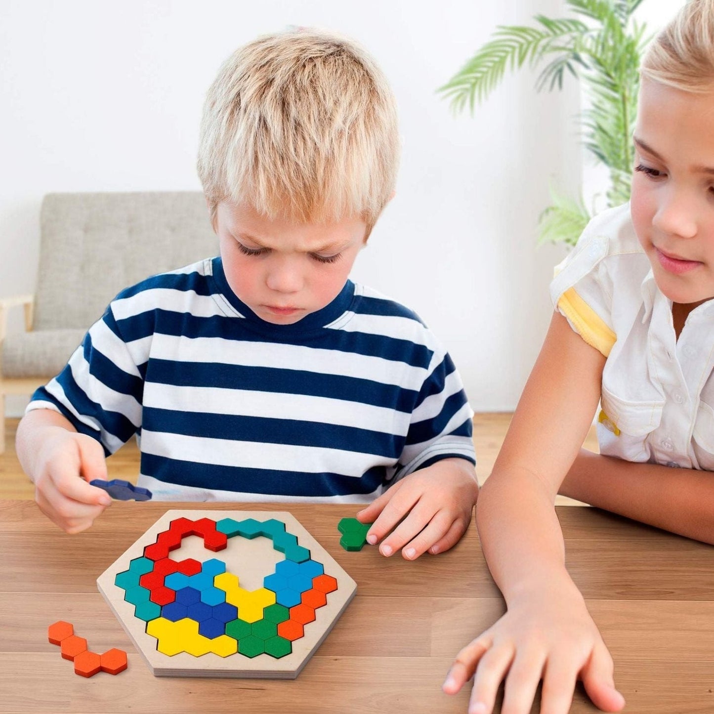 Montessori Holzpuzzle