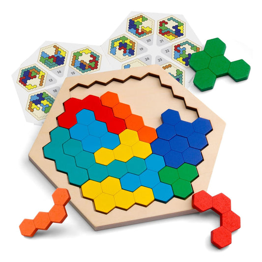 Montessori Holzpuzzle