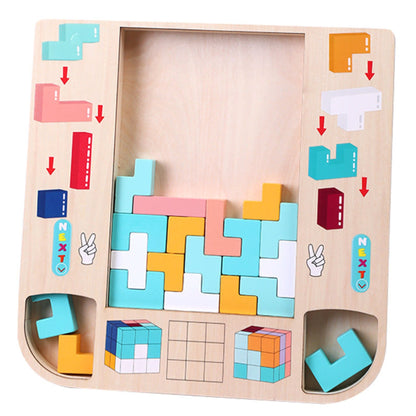 Montessori Holz-Tetris